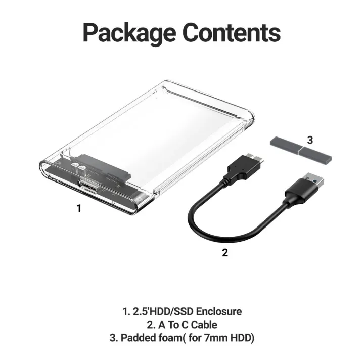 JEYI%202.5"%20External%20HDD%20Enclosure,%20SATA%20to%20USB%203.0%20Tool-Free%20Clear%20for%202.5%20Inch%20SSD%20&%20HDD%209.5mm%207mm%20External%20Hard%20Drive%20Case%20-%20Image%206