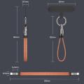 PD240W Keychain Short USB4.0 Data Cable Portable Keychain Kit 40Gbps USB C to Type C Charging Cable for Laptop Xiaomi Iphone. 