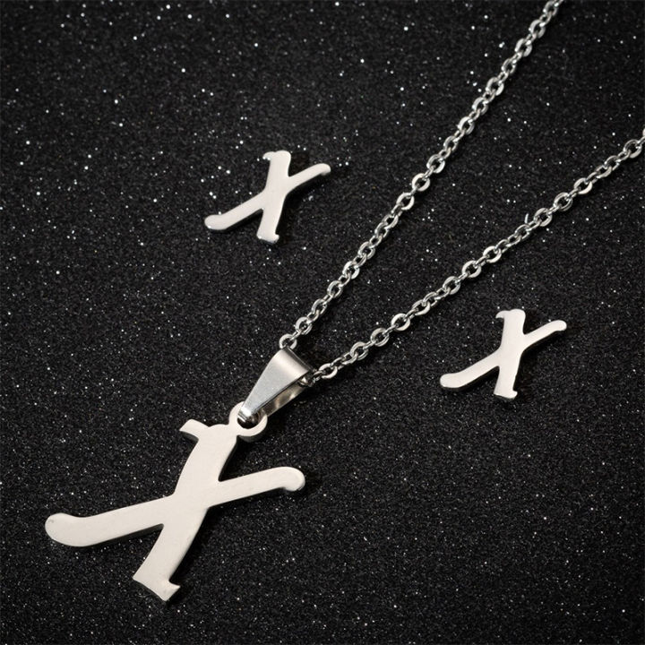 Fashion%20Stainless%20Steel%20Alphabet%20Initial%20Necklace%2026%20English%20Letter%20Earrings%20Necklace%20For%20Women%20Set%20Personalize%20Jewelry%20%20-%20Image%204