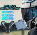 Helmet Holder Helmet Accessories Motorcycle Riding Mobile Phone Holder Sports Camera Chin Holder. 