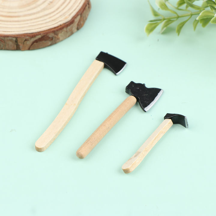3Pcs/set%20Mini%20Wood%20Metal%20Chopper%20Hatchet%20Dollhouse%20Miniature%20Tools%20-%20Image%204