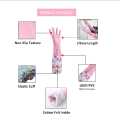 High Quality Multicolour Silicone Kitchen Hand Gloves for Dish Washimg - 1 Pair.