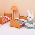 Forest Animal Family Dollhouse Furniture 1/12 Miniature Toys Girl Dolls Accessories Bedroom Bathroom Dollhouse Kit For Dolls.