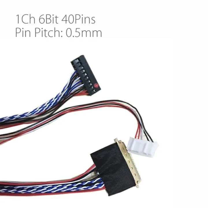 Universal%201ch%206bit%2040pins%20lvds%20cable%20300mm%20LP140WH1%20screen%20cable%200.5mm%20Pin%20Pitch%20for%20LED%20Screen%20-%20Image%204
