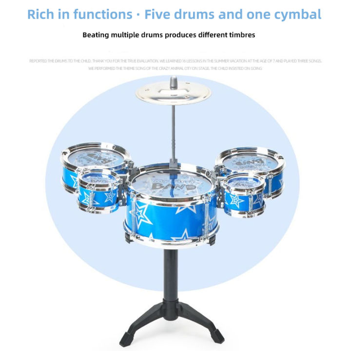 Drum%20sets%20for%20children%20beginners%20children's%20toys%20dynamic%20jazz%20drums%20for%20western%20percussion%20instrument%20-%20Image%204