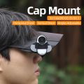 Hat Clip 360 Degree Fixed Mount Clamp Camera Cap Holder for Insta360 GO 3/GO 3S Camera Accessories.