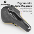 ROCKBROS Cycling Saddle Breathable Comfortable Cushion Waterproof Soft Ultra-light MTB Road Bike Seat Saddle Bicycle Accessories. 