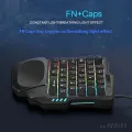 Unsharkable One-handed keyboard mechanical feel Chicken Throne keyboard and mouse set mobile game Peace Elite peripherals. 