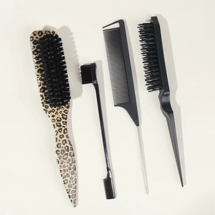 Bristle%20Slick%20Back%20Hair%20Brush%20for%20Sleek%20Ponytail%20Bun%20&%20Smoothing%20Baby%20Hairs,%20Flyaways,%20Edge%20Control%20-%20Backcombing%20&%20Teasing%20-%20Image%207