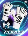 5 inch mini mall X H3 finger safe goalkeeper gloves (ROBO3 H3 free gift). 