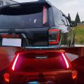 iJDM Full LED Vertical Fit Tail/Brake Light Bar For 2010-2023 Toyota 4Runner,OEM Rear Windshield Outside Liftgate Molding Trims. 