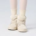 New Women Ballet Boots Warm Dance Boots Girls Autumn Winter Ballet Soft Soled Cotton Antiskid Ballerina Boots Training Shoes.
