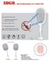 SOGO - Rechargeable 2 in 1 Insect Killer Racket & Lamp (JPN-399 & JPN-396 & JPN-398). 