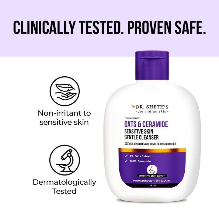 Dr.%20Sheths%20Oats%20&%20Ceramide%20Sensitive%20Skin%20Gentle%20Cleanser%20%7C%20For%20Delicate%20Irritated%20Skin%20%7C%20pH%20Balanced,%20Daily%20Use%20Non-Drying%20Cleanser%20To%20Hydrate,%20Soothe%20&%20Restores%20Skin%20Barrier%20%7C%20Cleans%20Dirt,%20Oil%20&%20Make-Up%20%7C%20Free%20of%20Sulphates,%20Paraben,%20Dye%20&%20Fragrance%20%7C%20F%20-%20Image%204