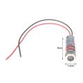 1/2/3pcs 650nm 5mW Laser Pointer Diode Head Red Point Line Cross Laser Module 5V Copper Head Sight.
