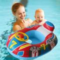 Swimming pool children's inflatable swimming ring thickened baby swimming seat swimming ring swimming accessories water supplies. 