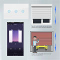 Tuya US/EU Touch Smart Curtain Switch Zigbee/Wifi Roller Shutter Controller Timer Remote Control With Home Assistant Alexa. 