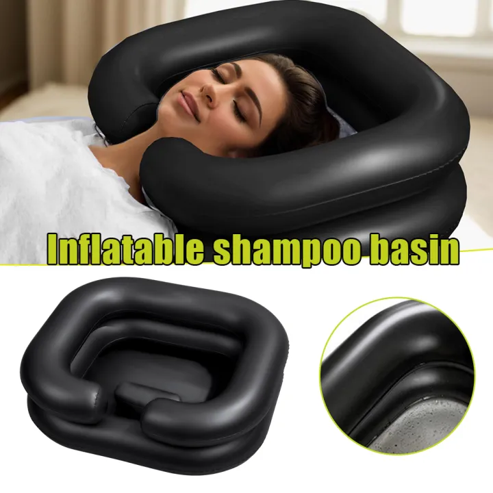 Travel Inflatable Shampoo Basin - Portable PVC Wash Bowl Disabled ...
