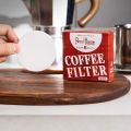 Moka pot paper filter Moka pot filter coffee filter coffee powder grinding coffee filter paper-filter paper 100 sheets for moka pot coffee pot. 