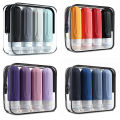 90ml/Set Silicone Travel Multicolour Cosmetic Bottles Empty Container Leakproof Refillable Bottle For Shampoo Conditioner Lotion. 