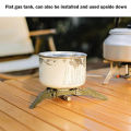 Folding gas tank stand three-legged stable stand long gas cylinder flat gas tank gas portable and simple universal base.