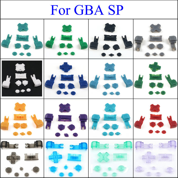 1Set Full Button Set r For GBA SP LR AB D-pad Button Key For Nintend GameBoy Advance SP Colorful DIY Replacement Accessories