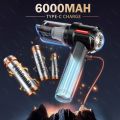 CENRR 998000PA Car Vacuum Cleaner Mini Cordless Powerful Wireless Car Cleaner HandHeld Portable Vacuum Cleaner Home Appliance.