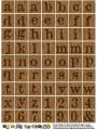 Alphabets Letters Stickers | Sticker Pack of 2 | Aesthetic ABC Stickers. 