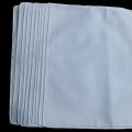 10pcs 100% Cotton White Handkerchiefs Square Super Soft Washable Hanky Chest Towel Pocket Square Hanky DIY Accessories 28x28cm.