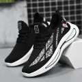 Mens Casual Sneakers Slip on Breathable Shoes  Athletic Outdoor Sport Running Shoes Comfortable Walking Training Tennis Shoes. 