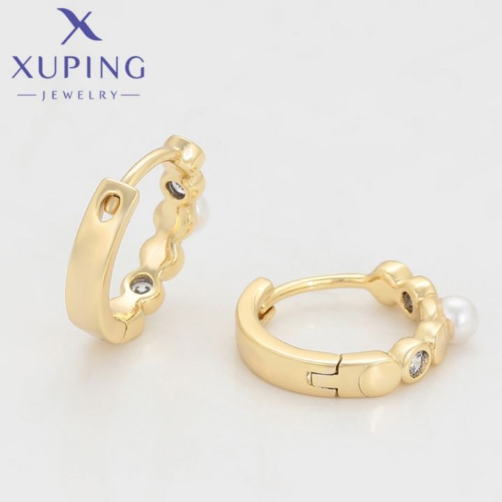 Xuping%20Jewelry%20Hot%20Sales%20High%20Quality%20Charm%20Popularity%20Circle%20Light%20Gold%20Color%20Hoop%20Earrings%20for%20Women%20Christmas%20%20X000804253%20-%20Image%206