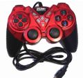 Double Shock USB Wired Game Controller Joystick for PCs Windows Laptops. 