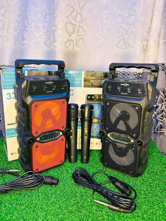 Wireless%20Portable%20Karaoke%20Speaker%20GTS-1571%20With%20Wired%20Microphone%20Support%20Bluetooth,%20Mic,%20FM%20Radio,%20TF%20Memory%20Card%20Reader%20and%20USB%20Pen%20Drive%20-%20Image%202