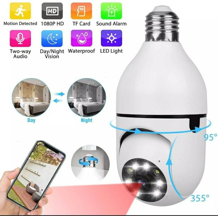 Wireless%20Wifi%20Panoramic%20Bulb%20Camera%20Household%20Indoor%20Surveillance%20Camera%20Two-Way%20Intercom%20Night%20Vision%20Home%20Security%20Webcam%20-%20Image%202