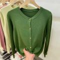 2026 Autumn Winter Long Sleeve Sweaters Women Cardigans O-Neck Knitted Women Sweater Women Tops Knitwear Clothing Fashion. 