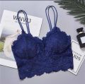 Hot Sexy Bra Female Lace Bralette Sexy Lingerie Underwear Wireless Padded Seamless Ultra Strap Padded Bras for Women. 