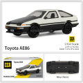 CCA MSZ 1: 64 Toyota AE86 Volkswagen Bus Car Bottom Alloy Car Model Classic Car Static Model Alloy Die Casting Collection Toy. 