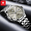 OLEVS 9946 Original Automatic Watch for Men Auto Date Calendar Display Luxury Top Brand Business Men's Mechanical Wristwatches. 