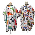 Cartoon Haircut Cape Waterproof Barber Wrap – Salon Hair Care Styling Supplies.