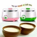 Automatic Yogurt (Doi) Maker - Premium ABS & PP, 1L Capacity, 220-240V/50Hz, 15W.