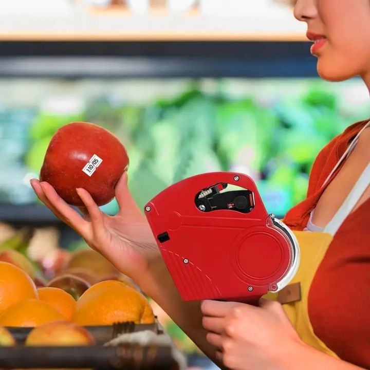 MX-5500 8 Digits Handheld Price Tag Gun with 1 Ink Coding Machine Price ...