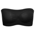 Summer Breathable Mesh Invisible Strapless Chest Wraps Tube Tops Sexy Strapless Crop Top Bra Lady Bandeau Boob Tube Brassiere. 