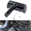 Black Silver T Handle Gear Shift Knob for 2012-2017 Jeep Wrangler JK Dodge Charger Challenger Compass Ram.