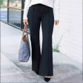 Ladies fashionable Multi_Color Print Trousers/ -(To see same as the picture).