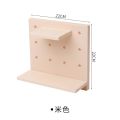 Wall shelf mini pegboard no need to drill in the room to be organized. use everywhere.. 
