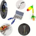 100pcs/200pcs High Strength Heavy Stainless Steel Split Ring Lure Connector with Fishing Pliers. 