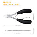 2Pcs Toenail Clippers, Medical Grade Toe Nail Trimmer, Nail Clippers for Thick Nails or Ingrown Toenail Tool, Stainless Steel. 
