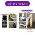Top Priority Bond 56.8gm,Hair Fixing Bond, With German Mesh Hair Wig Tape (3/4"), For Hair Wigs & Hair Extensions. 