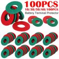 10-100PCS Battery Terminal Anti Corrosion Washers Auto Car Fiber Thick Felt Battery Terminal Protector Gasket Pads Accessory. 