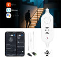 Tuya WiFi Motion Sensor Single color LED Controller DC12V 24V for COB 5050 2835 LED Strip stairs lighting APP, Alexa  Home. 
